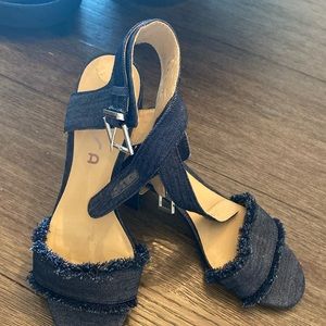 Denim Sandals